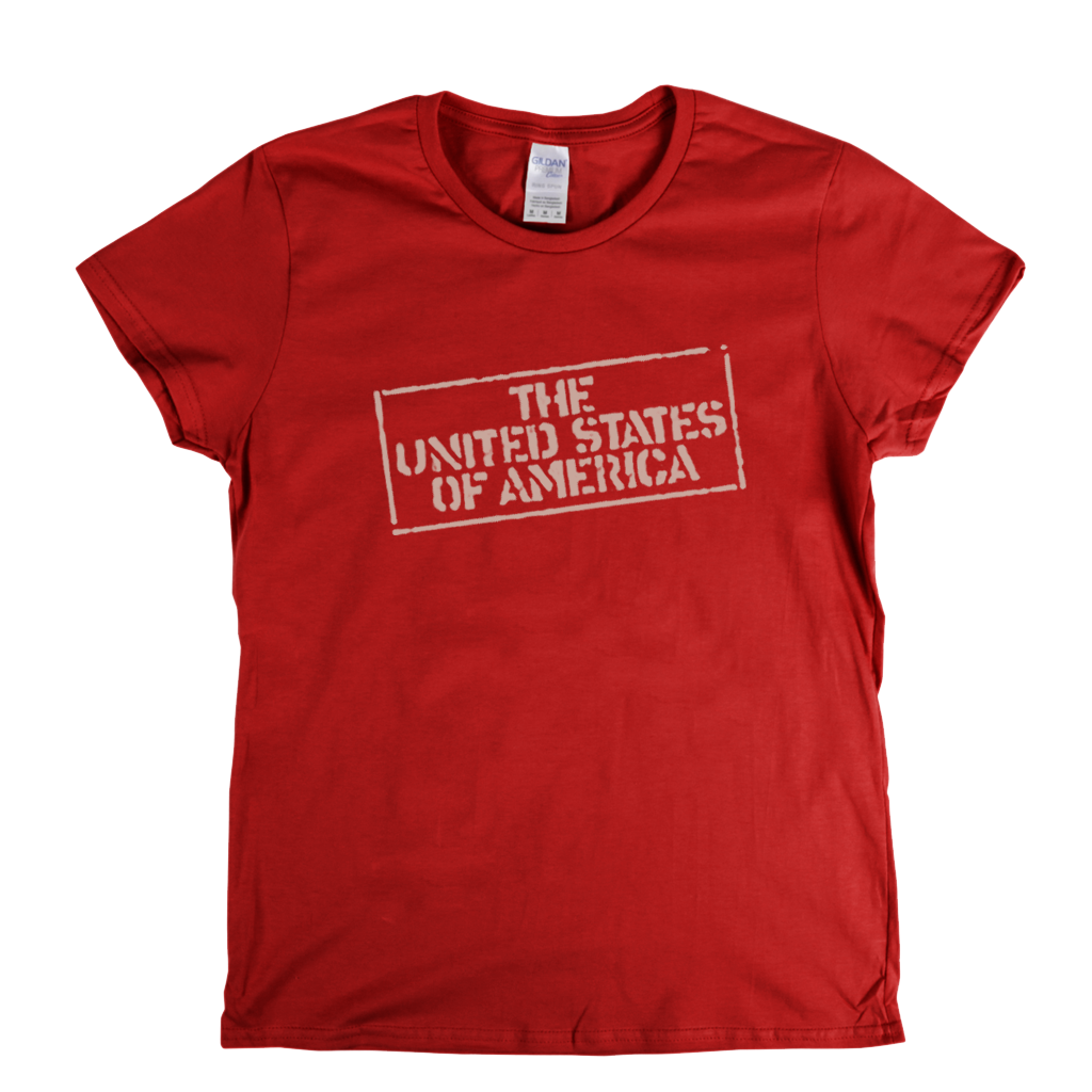 The United States Of America Womens T-Shirt