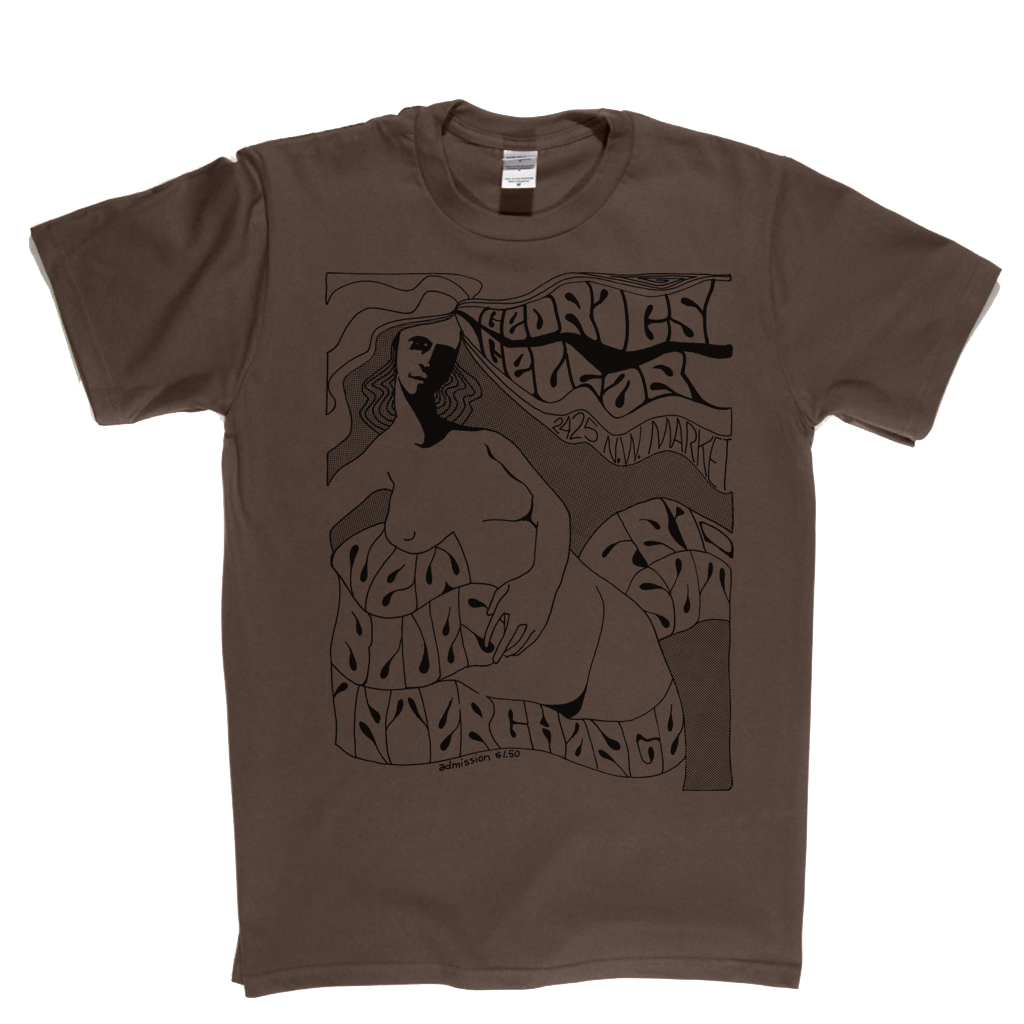 New Blues Interchange At Cedrics Cellar 1967 T-Shirt