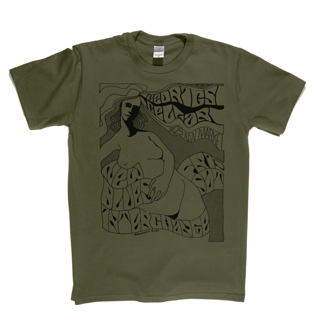 New Blues Interchange At Cedrics Cellar 1967 T-Shirt