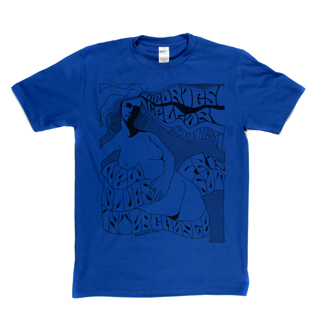 New Blues Interchange At Cedrics Cellar 1967 T-Shirt