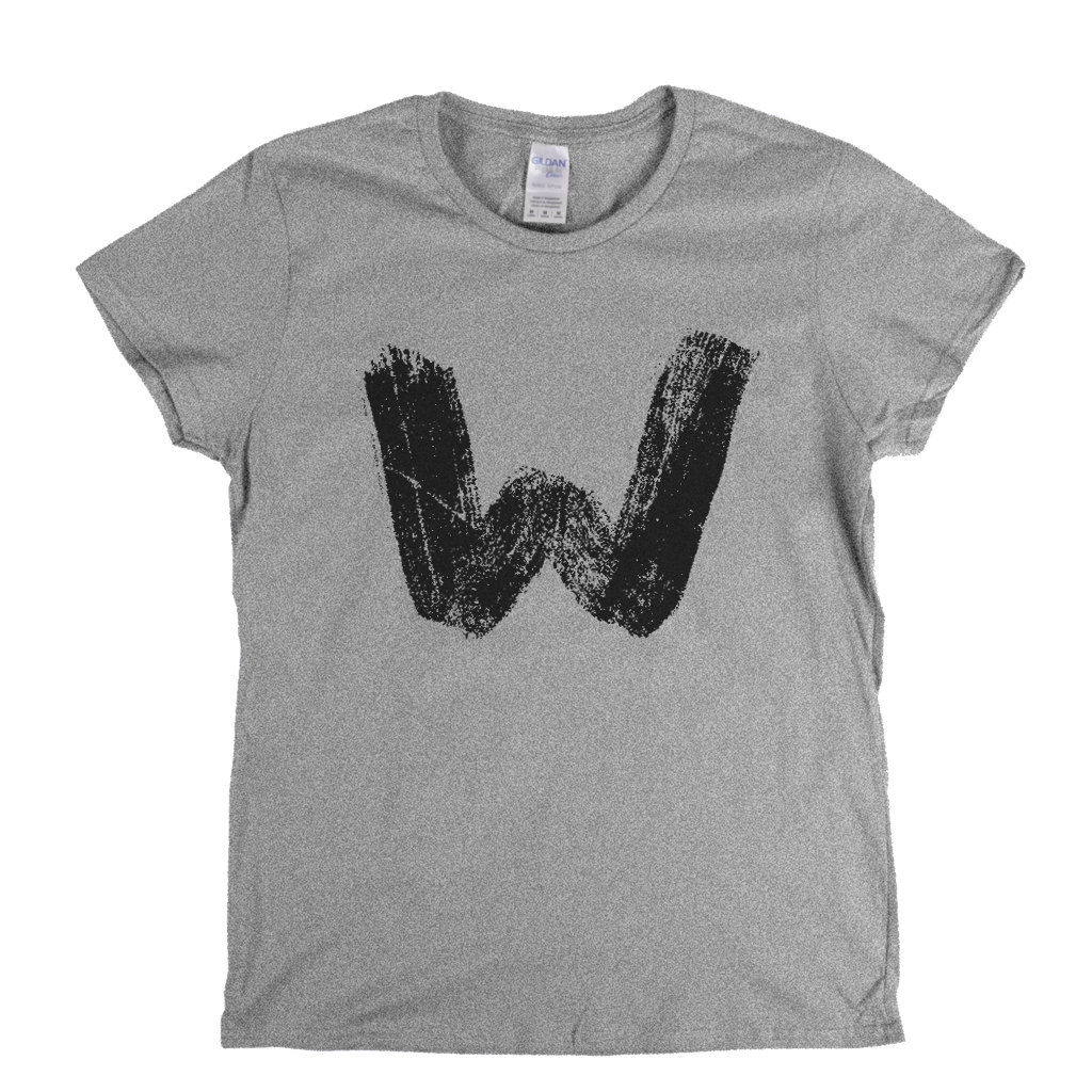 Letter W Womens T-Shirt