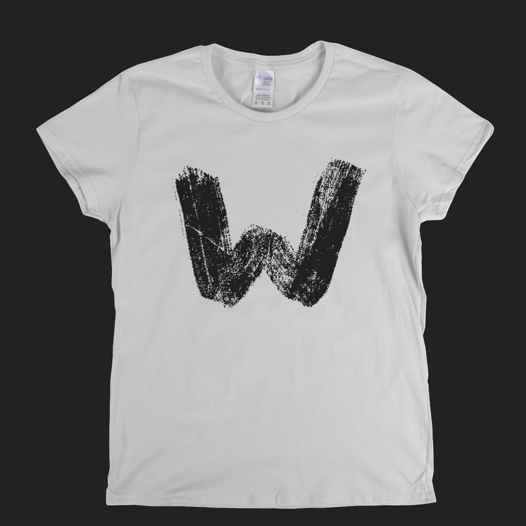 Letter W Womens T-Shirt