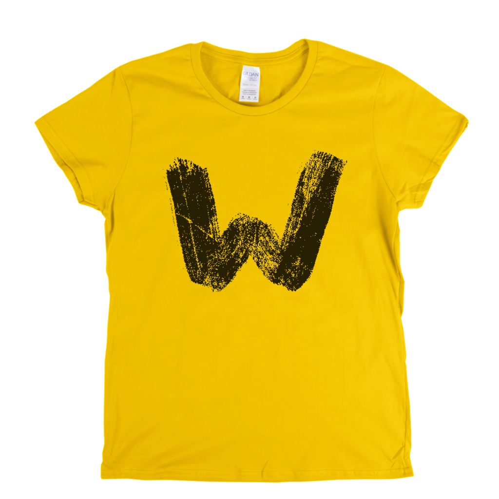Letter W Womens T-Shirt