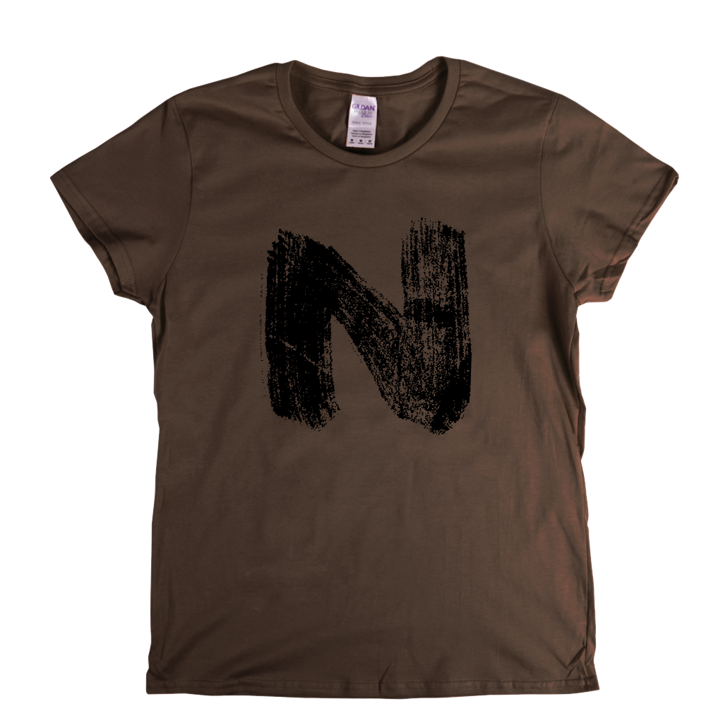 Letter N Womens T-Shirt