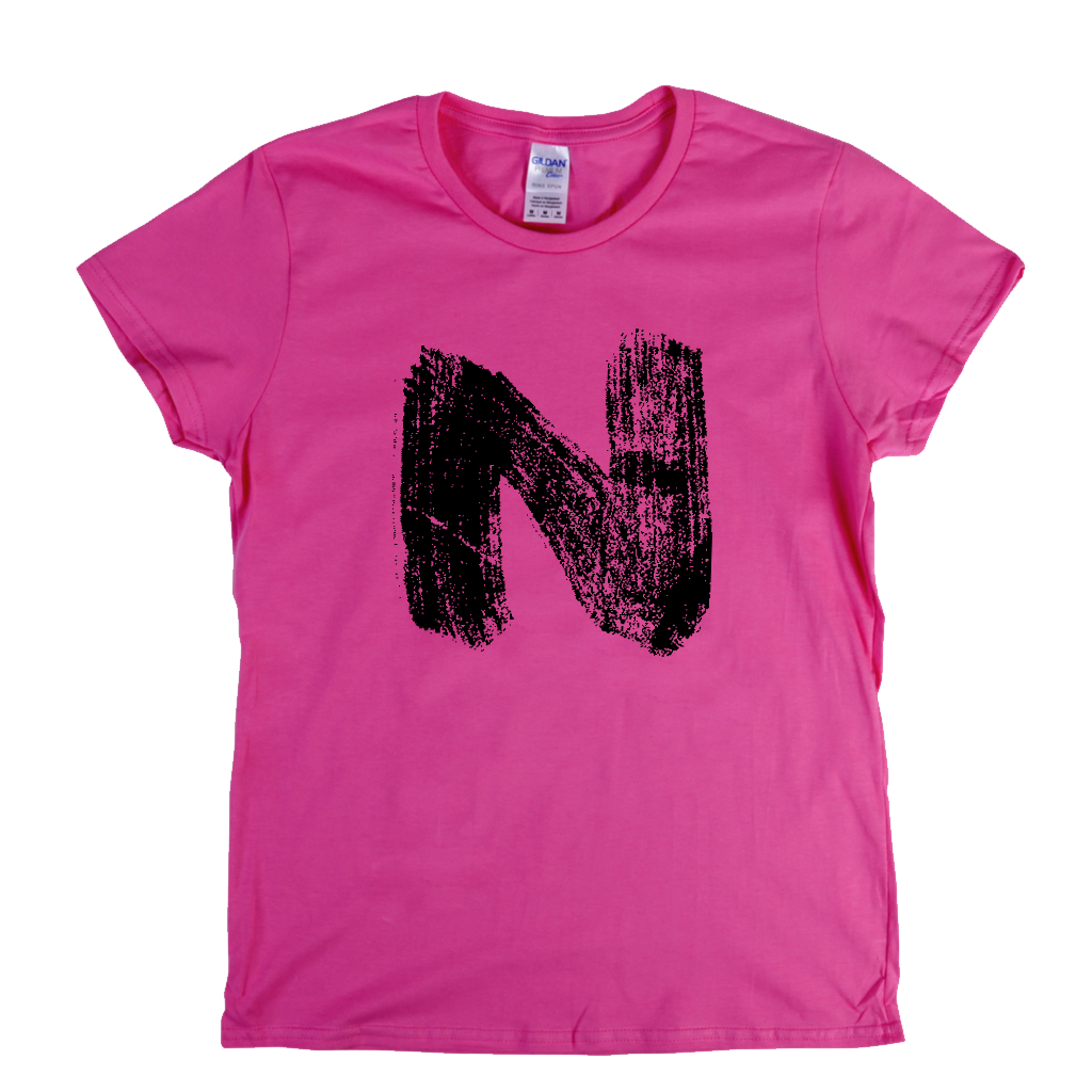 Letter N Womens T-Shirt