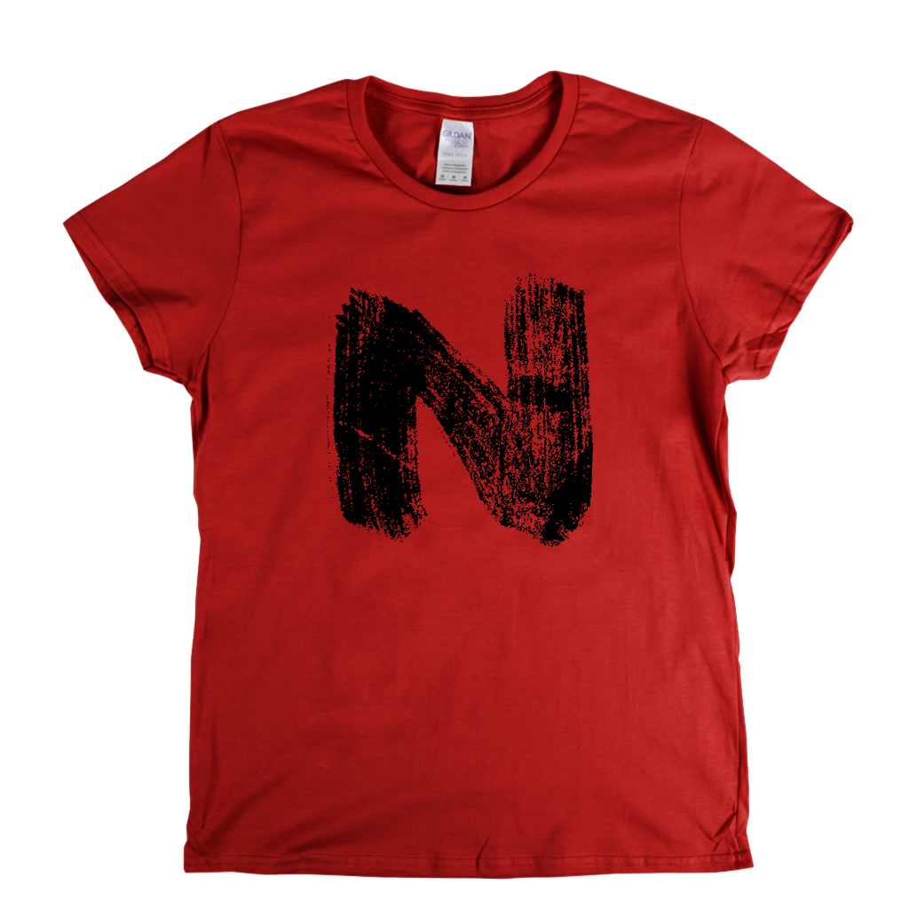 Letter N Womens T-Shirt