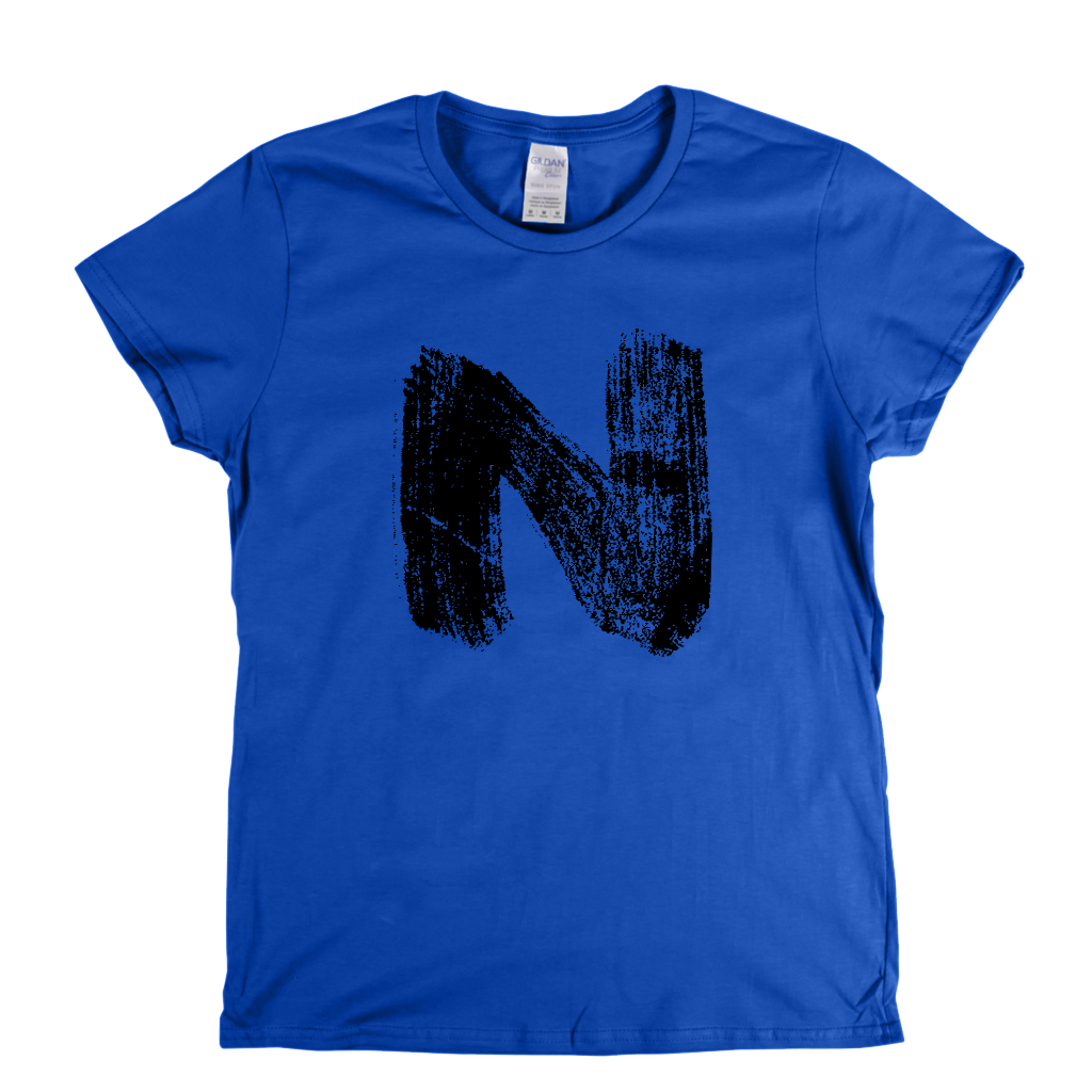 Letter N Womens T-Shirt