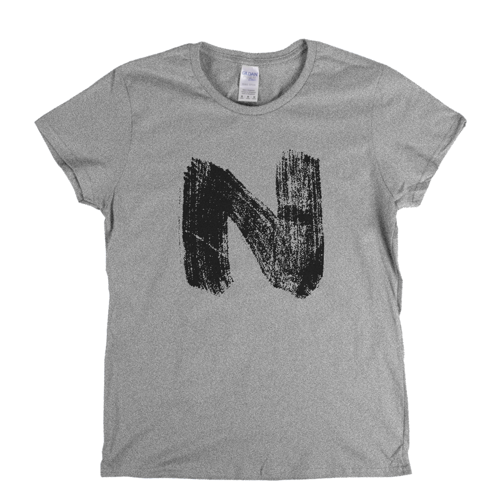 Letter N Womens T-Shirt