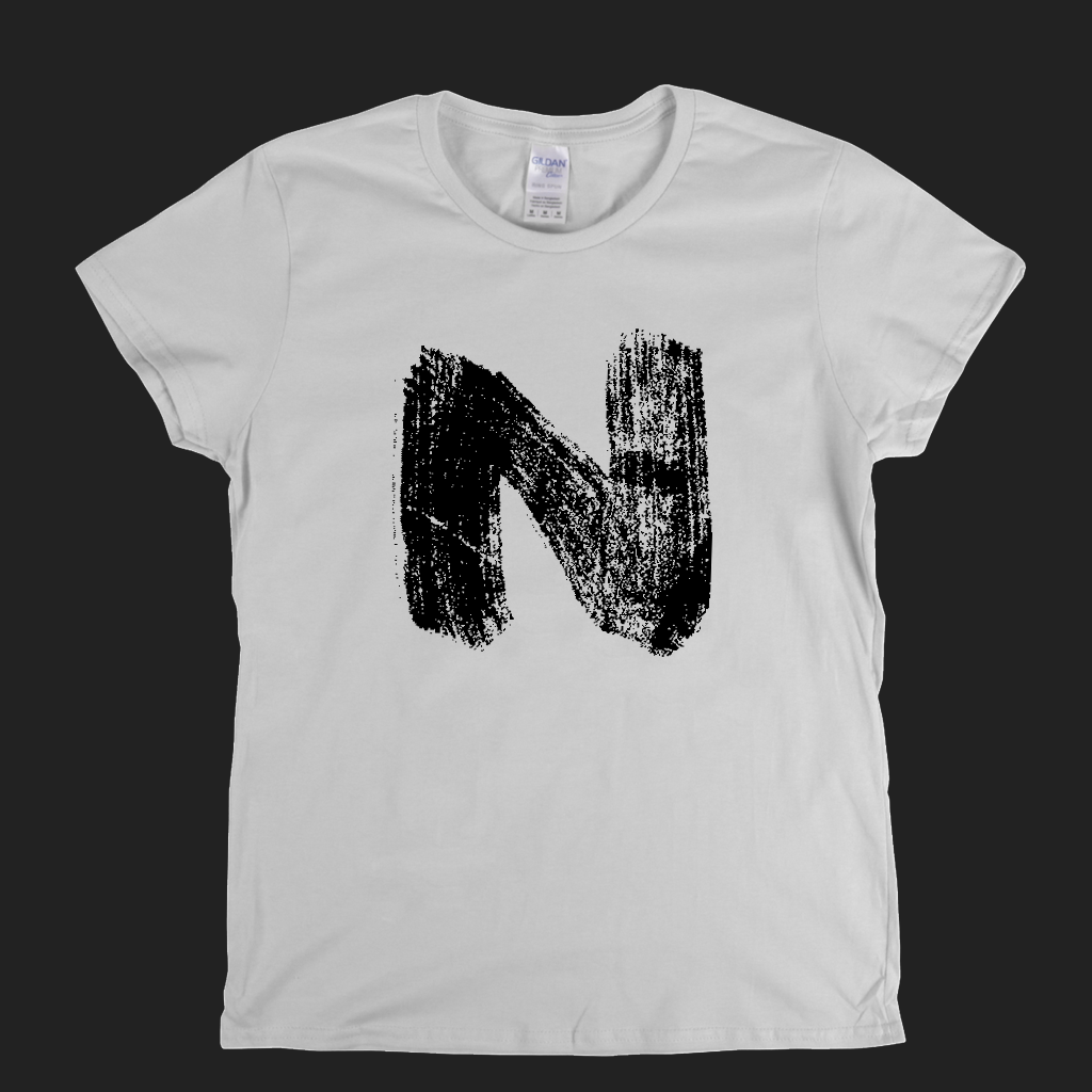 Letter N Womens T-Shirt