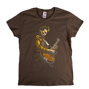 Steve Vai In Colour Womens T-Shirt