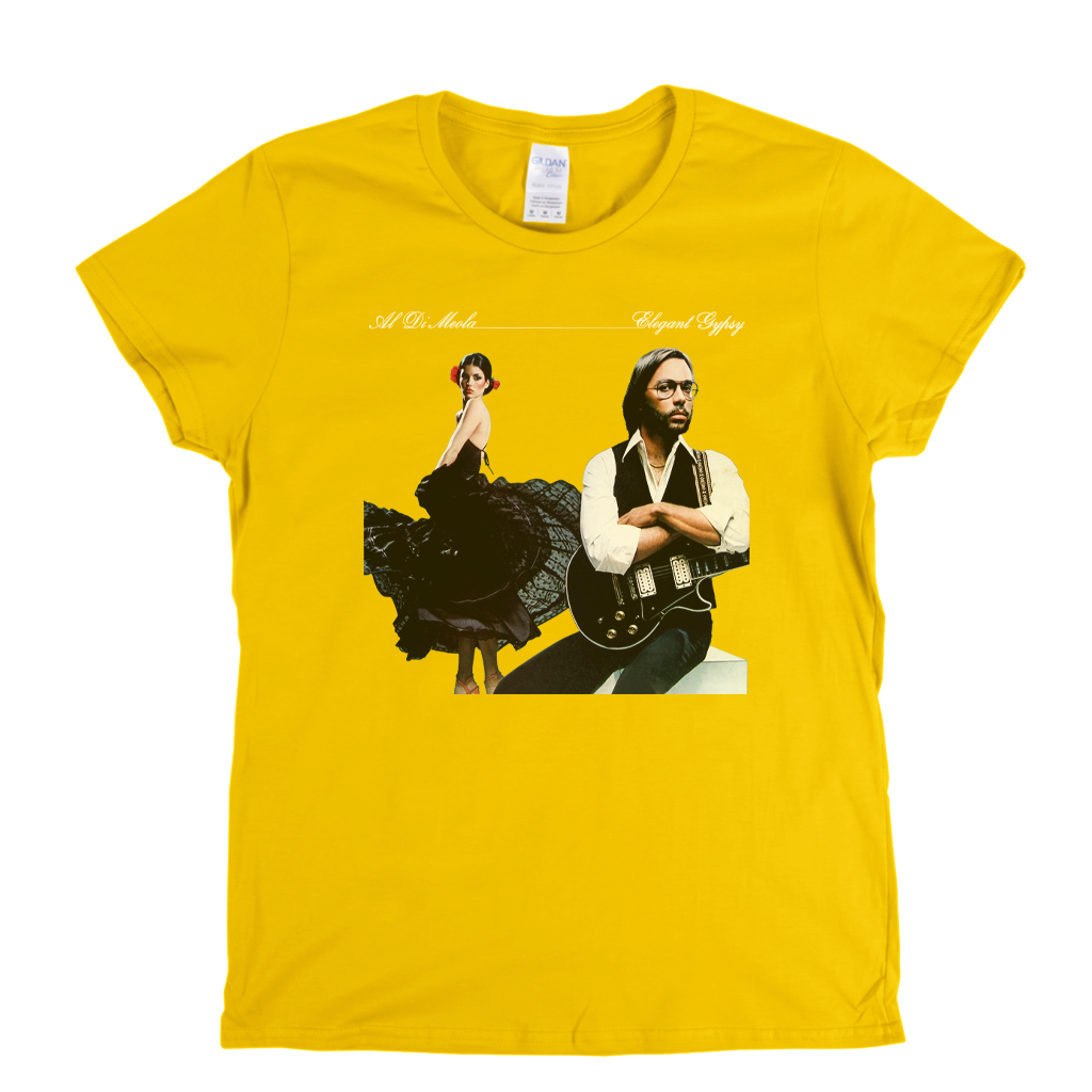 Al Di Meola Elegant Womens T-Shirt