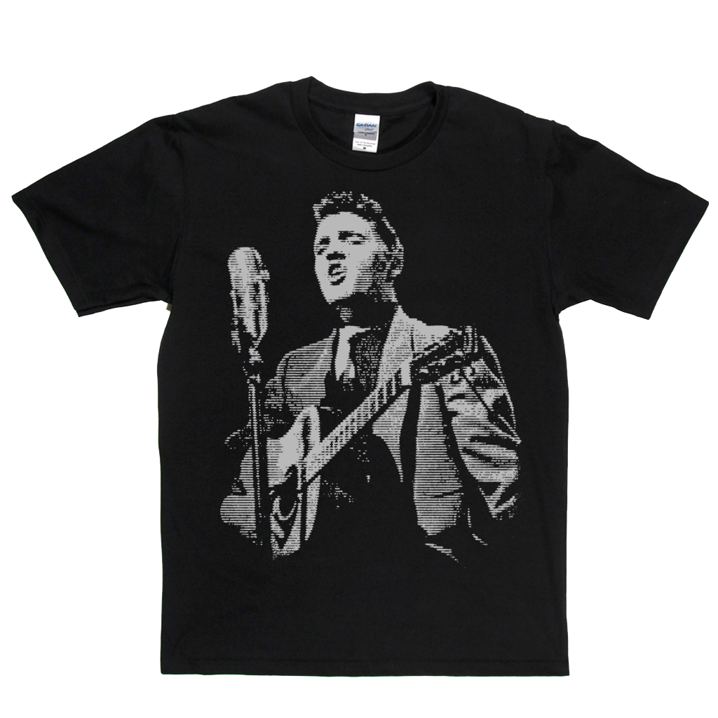 Young Elvis On Stage T-Shirt