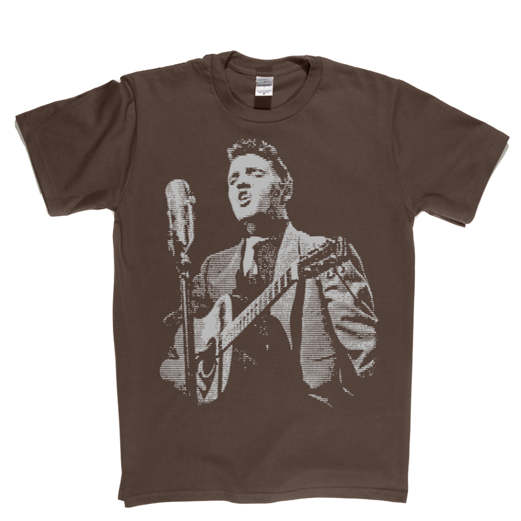 Young Elvis On Stage T-Shirt