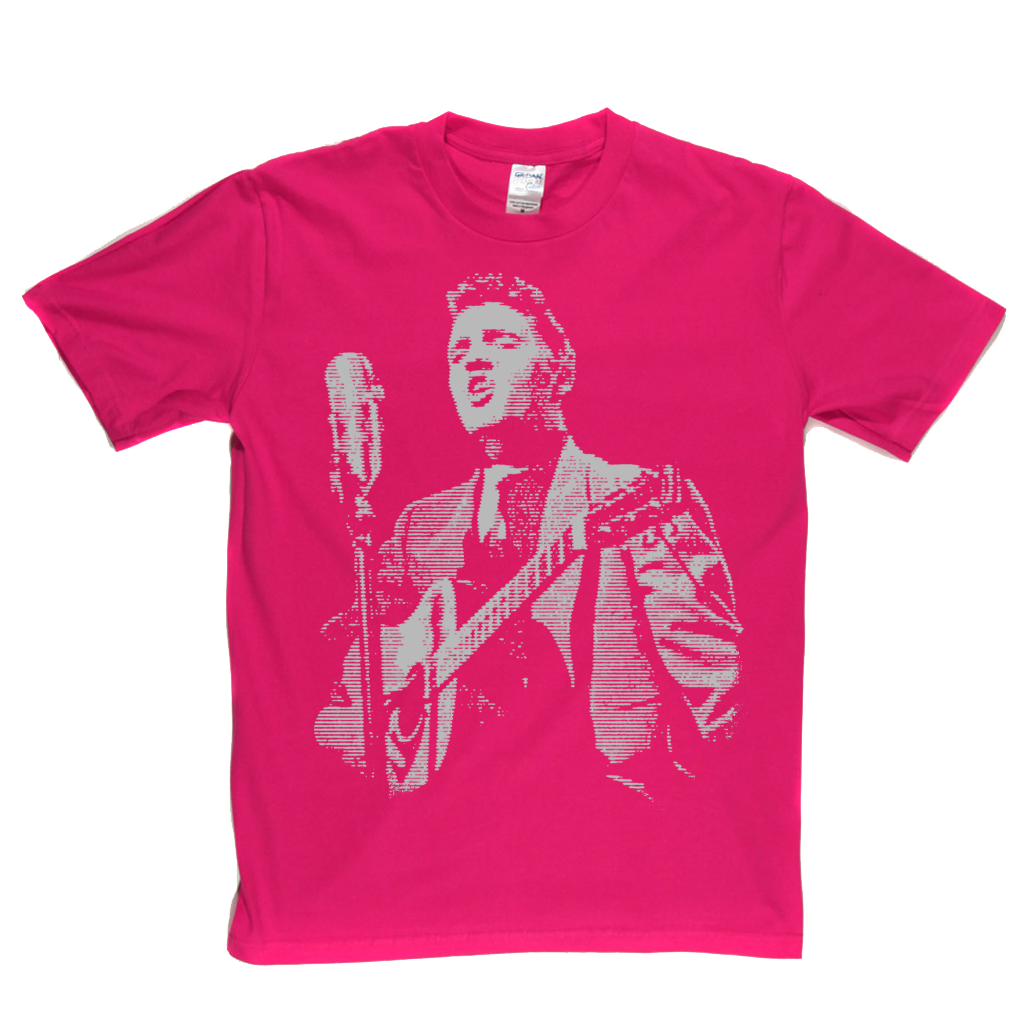 Young Elvis On Stage T-Shirt