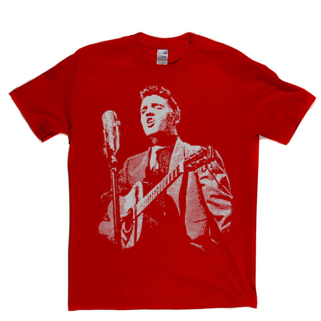Young Elvis On Stage T-Shirt