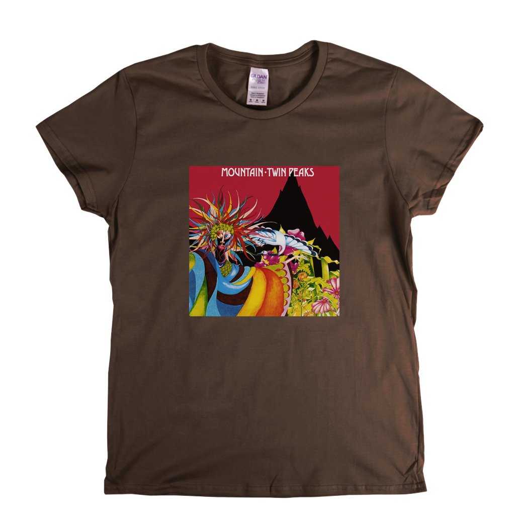 Mountain Twin Peaks Womens T-Shirt