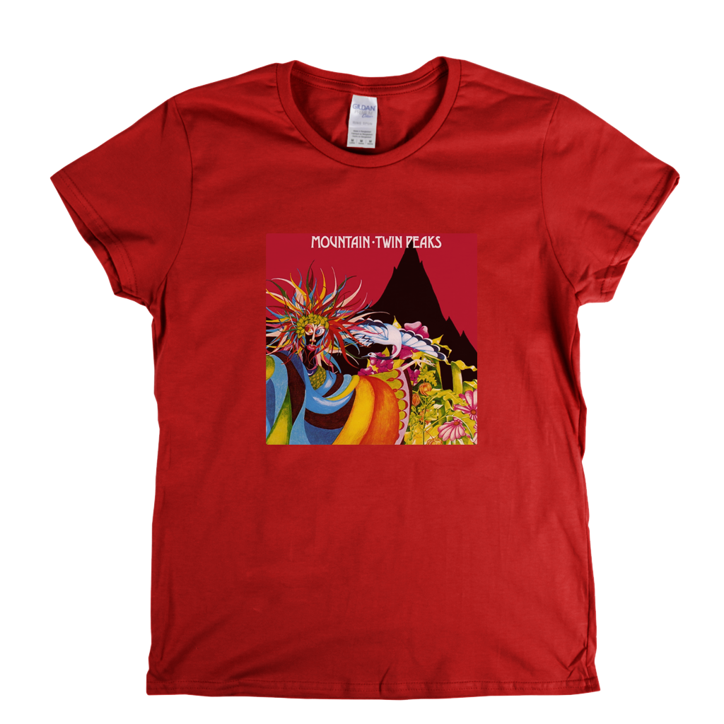 Mountain Twin Peaks Womens T-Shirt