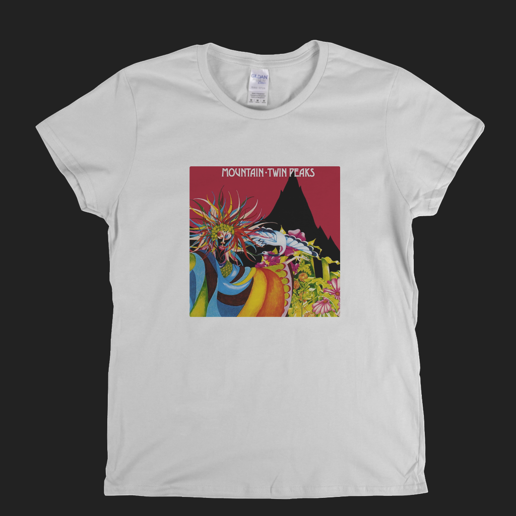 Mountain Twin Peaks Womens T-Shirt