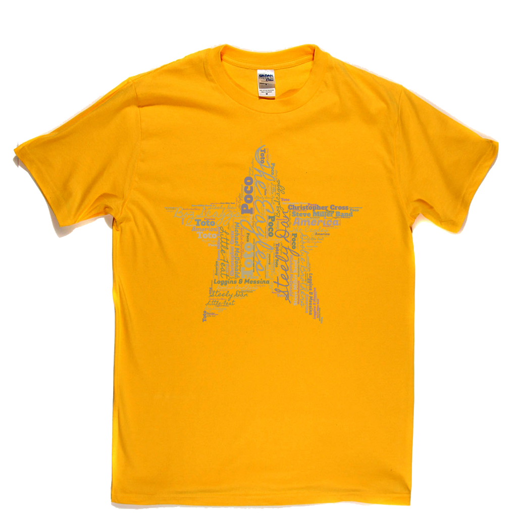 Rock Star Wordcloud T-Shirt