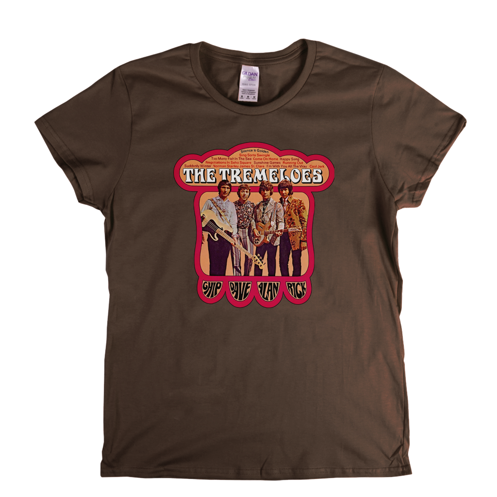 The Tremeloes Chip Dave Alan Rick Womens T-Shirt