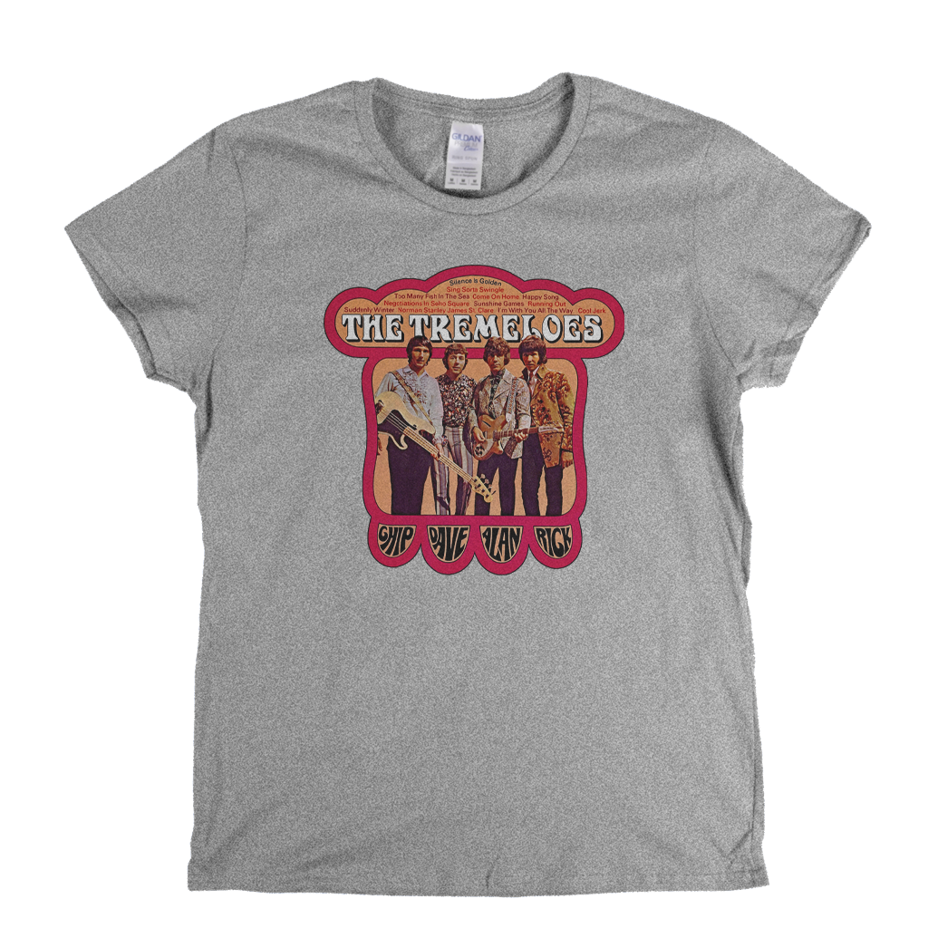The Tremeloes Chip Dave Alan Rick Womens T-Shirt