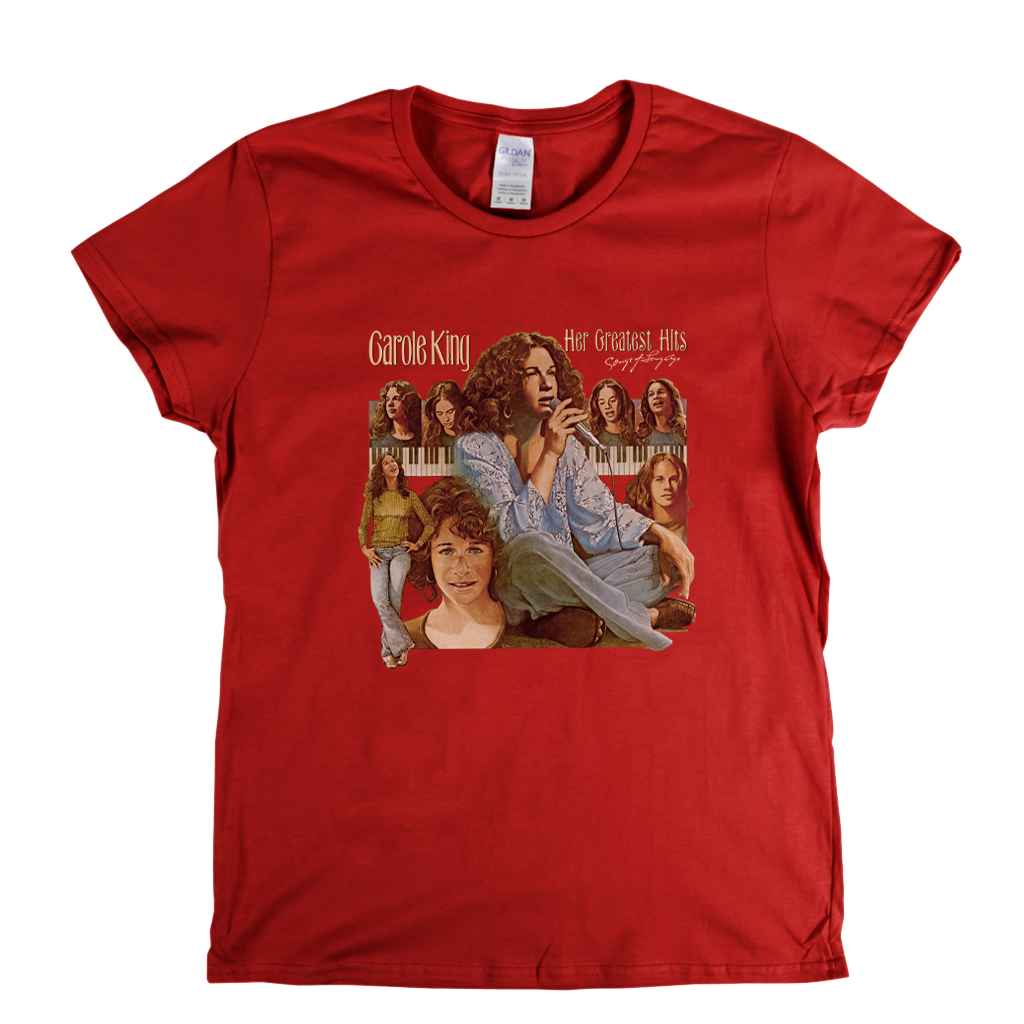 Carole King Greatest Hits Womens T-Shirt