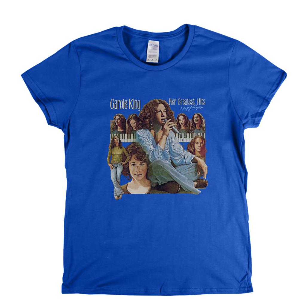 Carole King Greatest Hits Womens T-Shirt