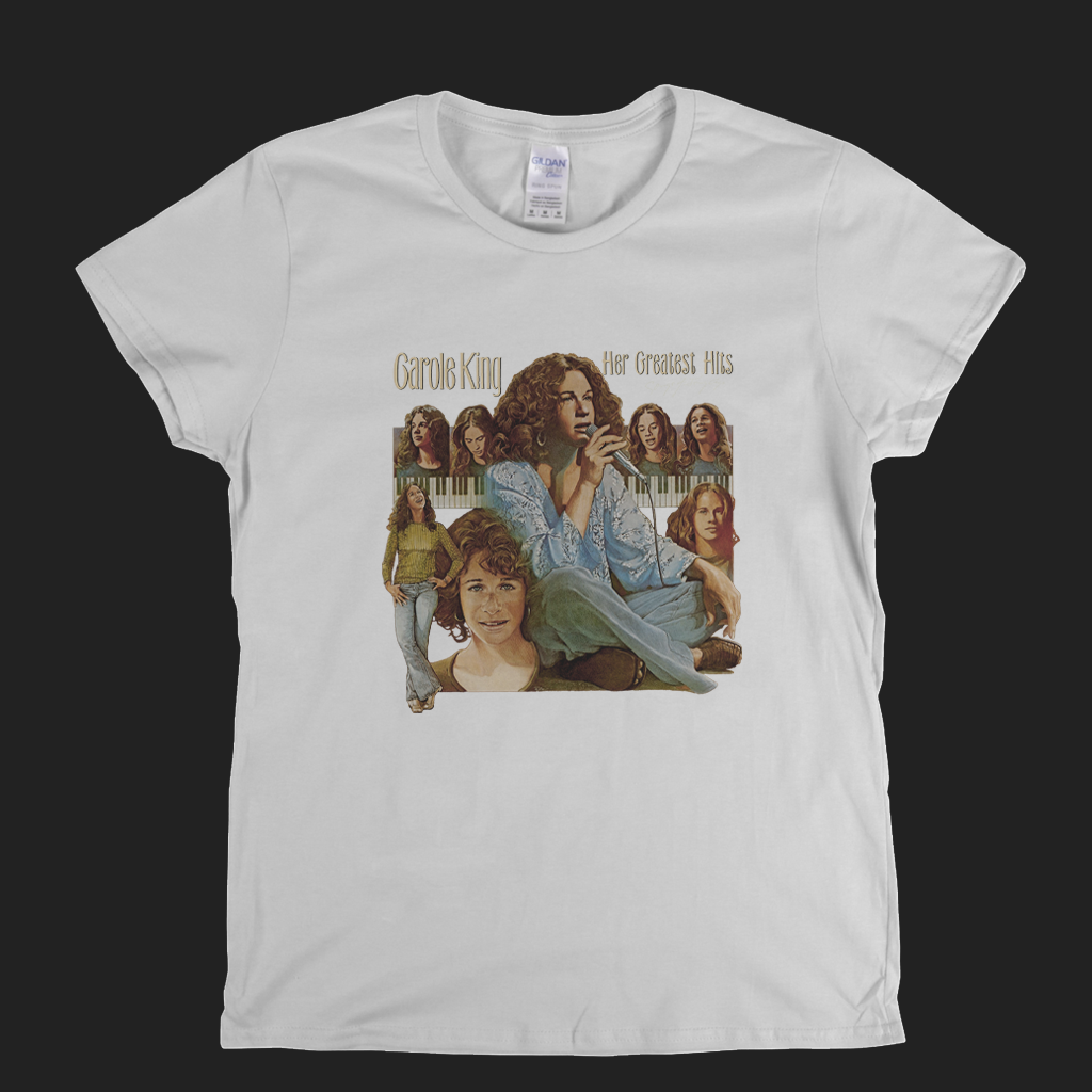 Carole King Greatest Hits Womens T-Shirt