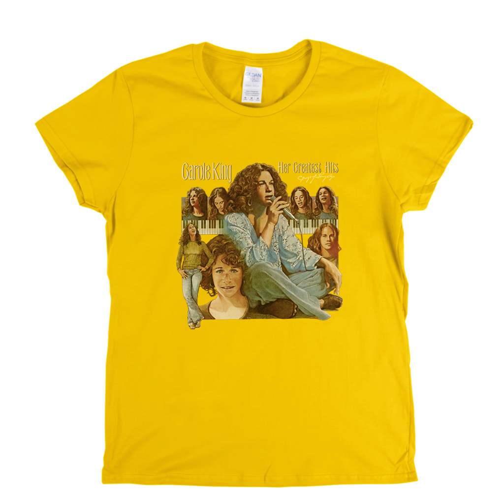 Carole King Greatest Hits Womens T-Shirt