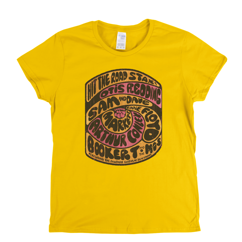 Hit The Road Stax Otis Same Dave Booker T Womens T-Shirt