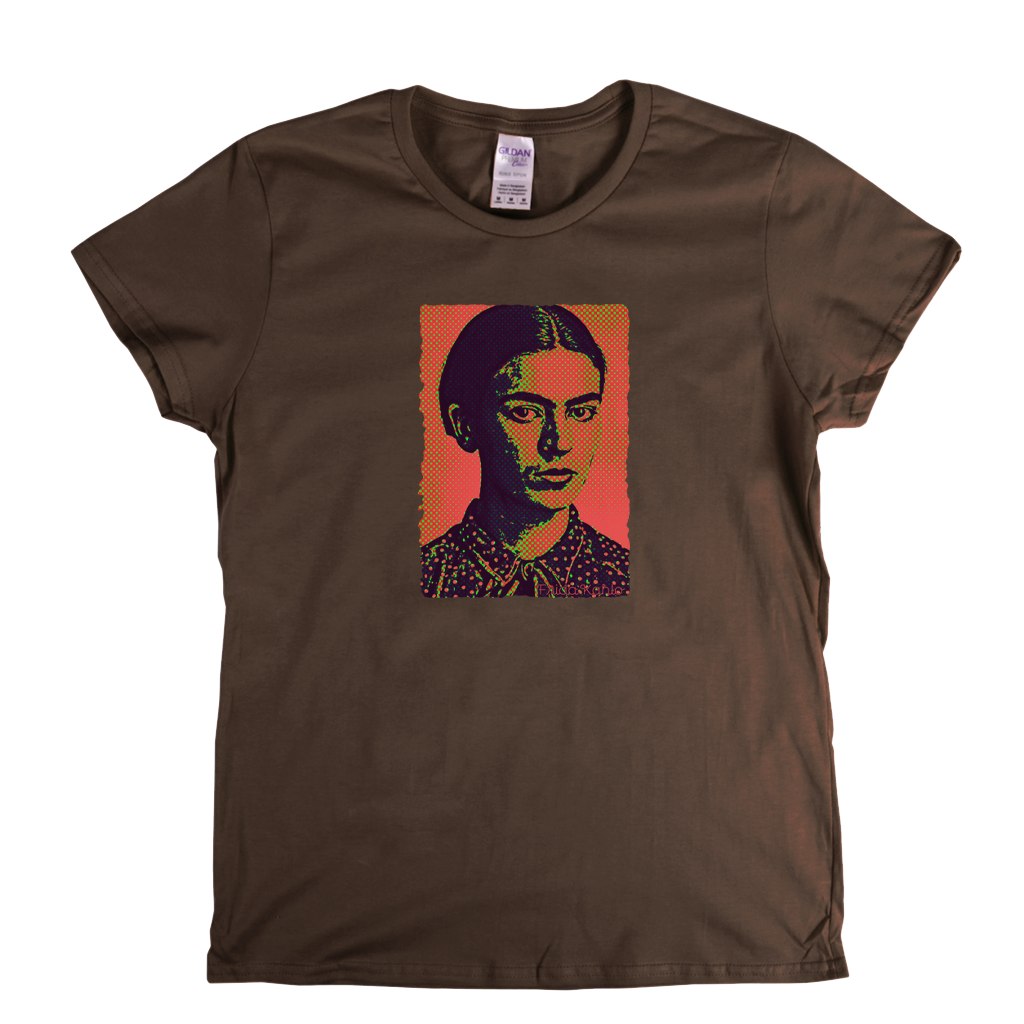 Frida Kahlo Portrait Womens T-Shirt
