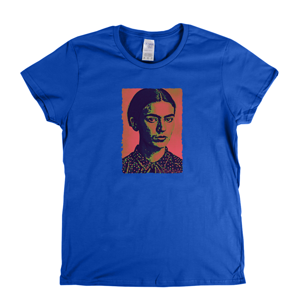 Frida Kahlo Portrait Womens T-Shirt