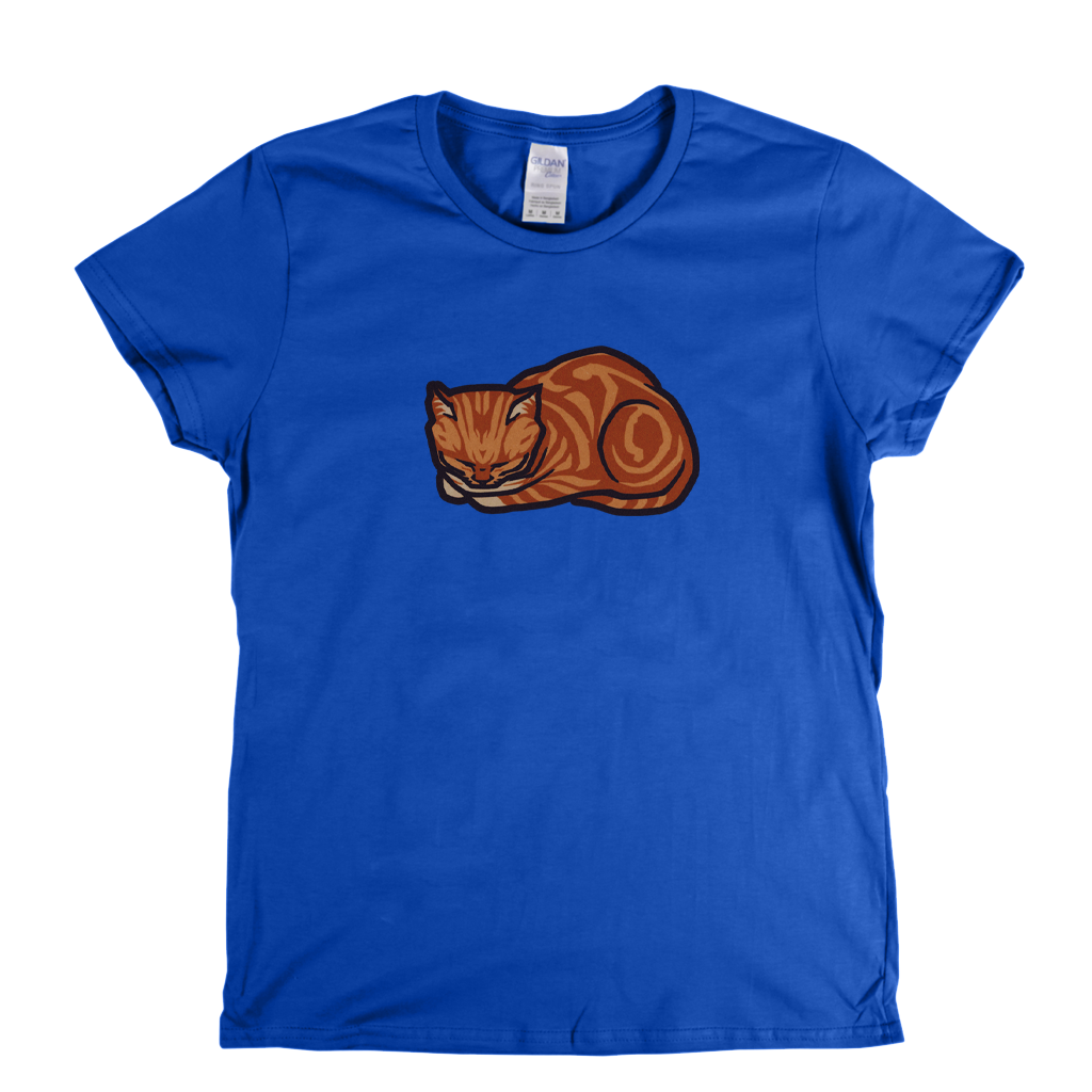 Ginger Cat Womens T-Shirt