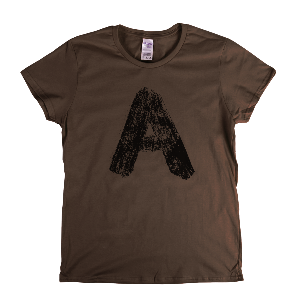 Letter A Womens T-Shirt