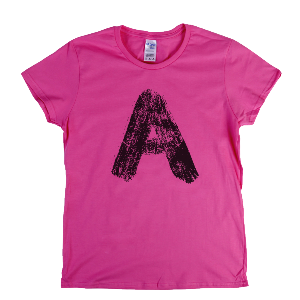 Letter A Womens T-Shirt