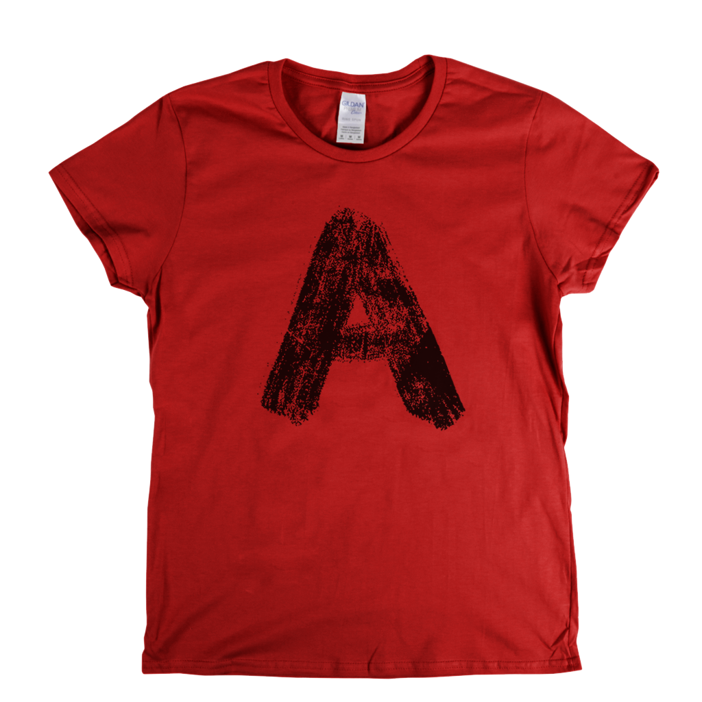 Letter A Womens T-Shirt