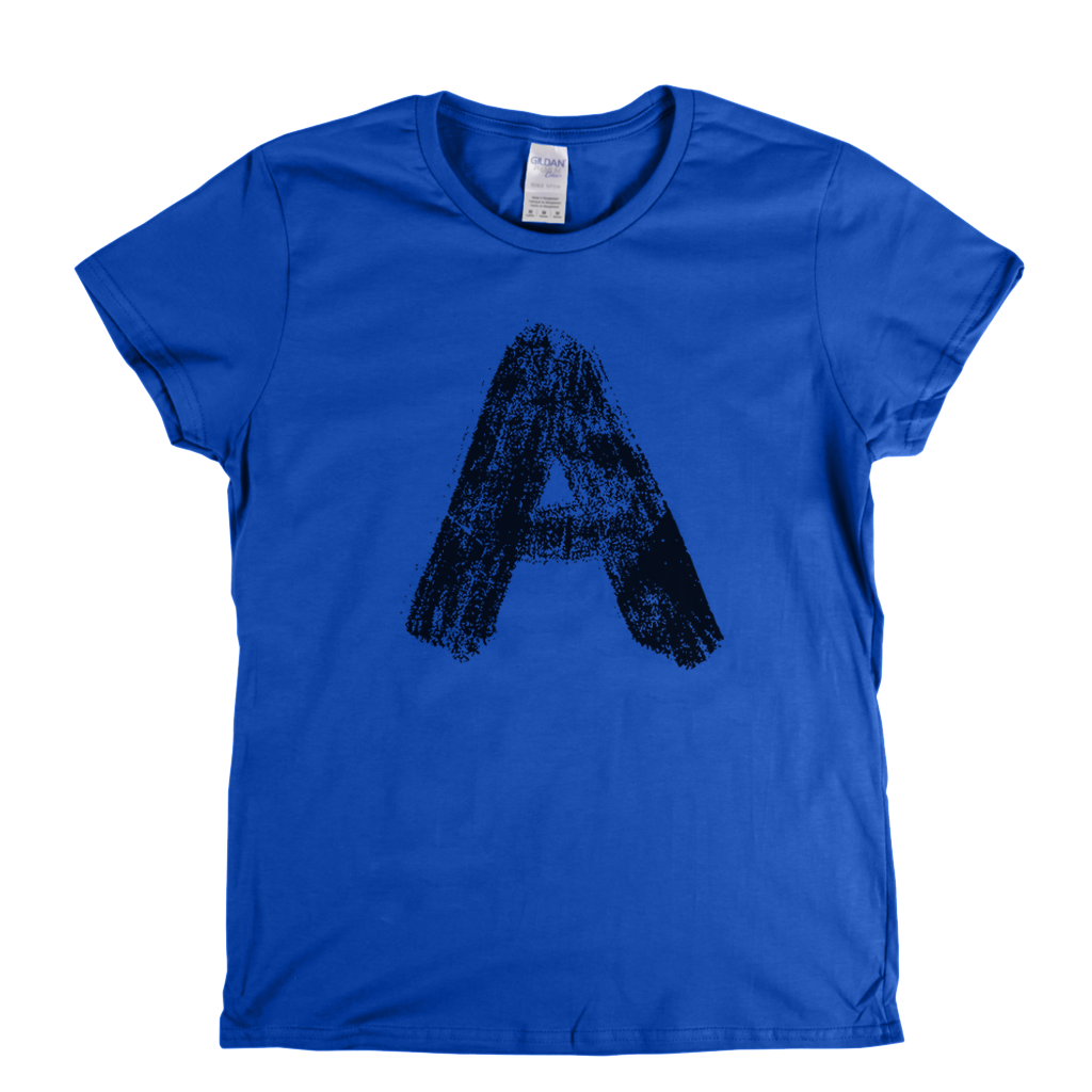 Letter A Womens T-Shirt