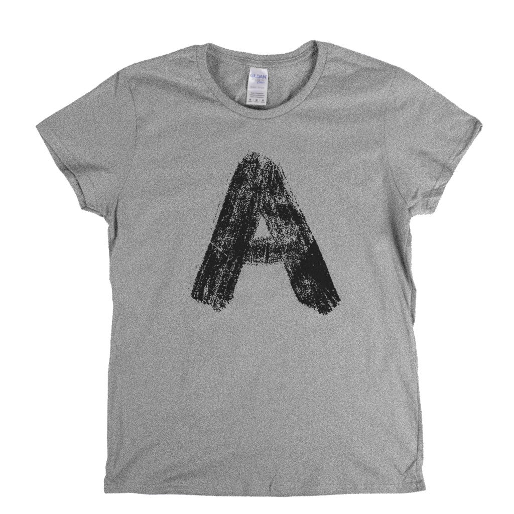 Letter A Womens T-Shirt
