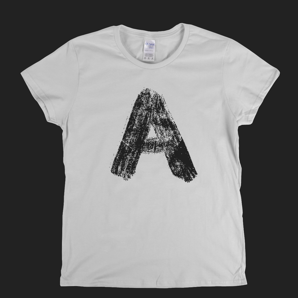 Letter A Womens T-Shirt