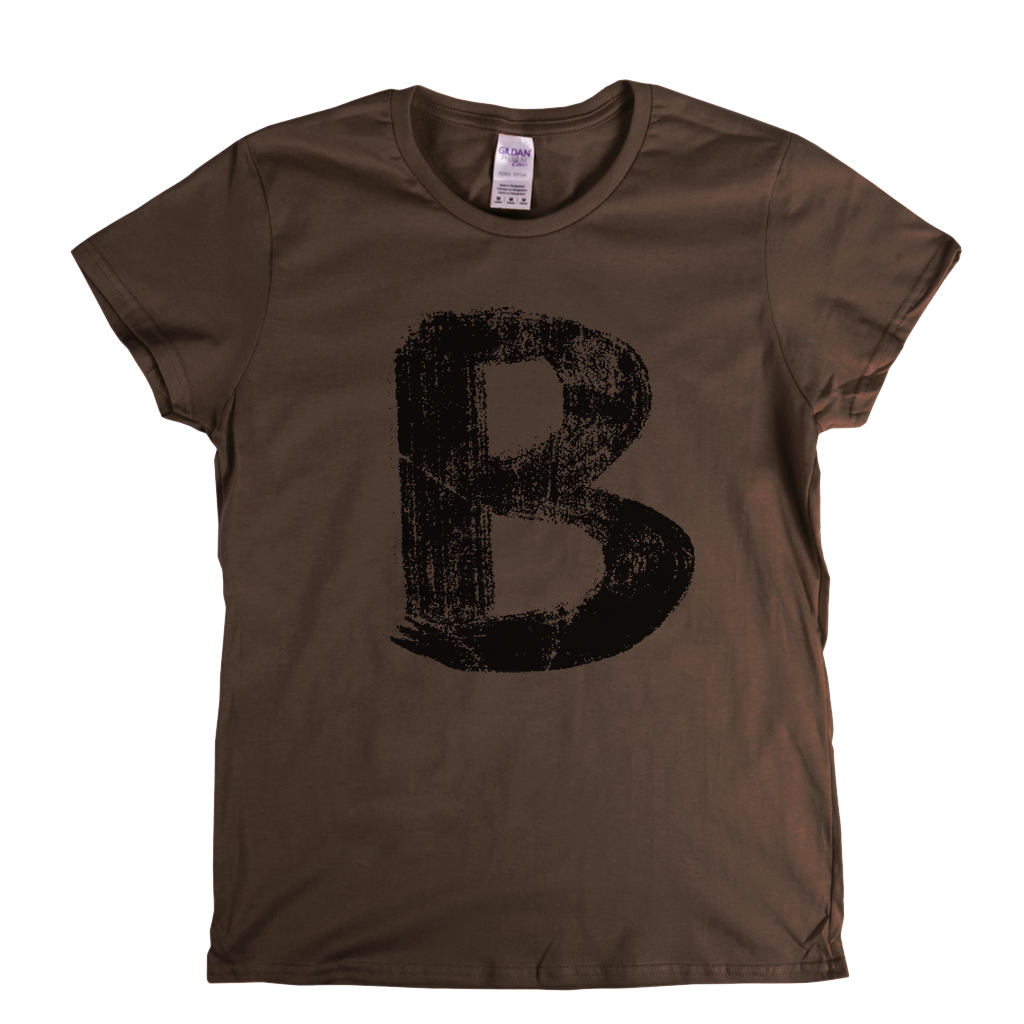 Letter B Womens T-Shirt