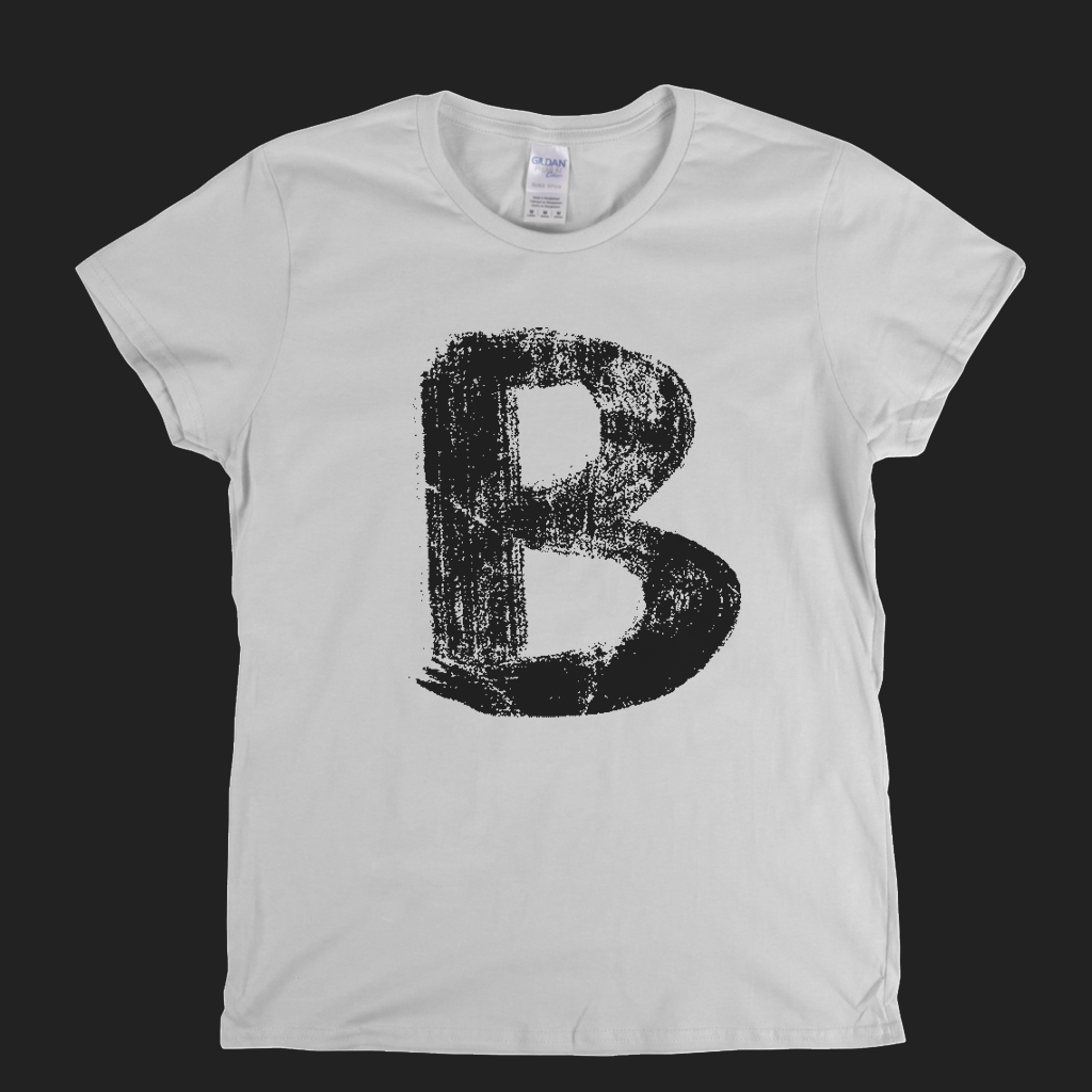 Letter B Womens T-Shirt