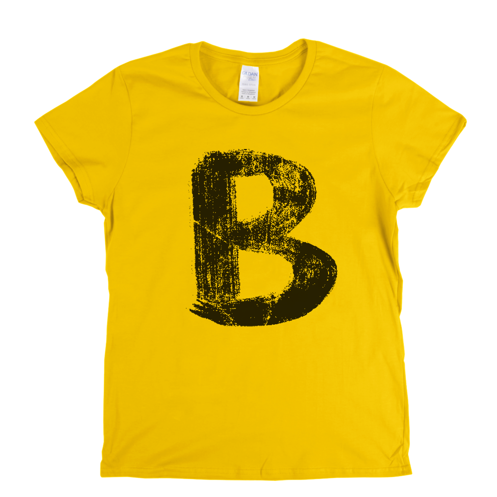 Letter B Womens T-Shirt
