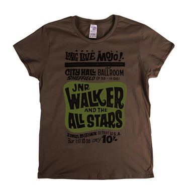 Jnr Walker And The All Stars Poster Womens T-Shirt