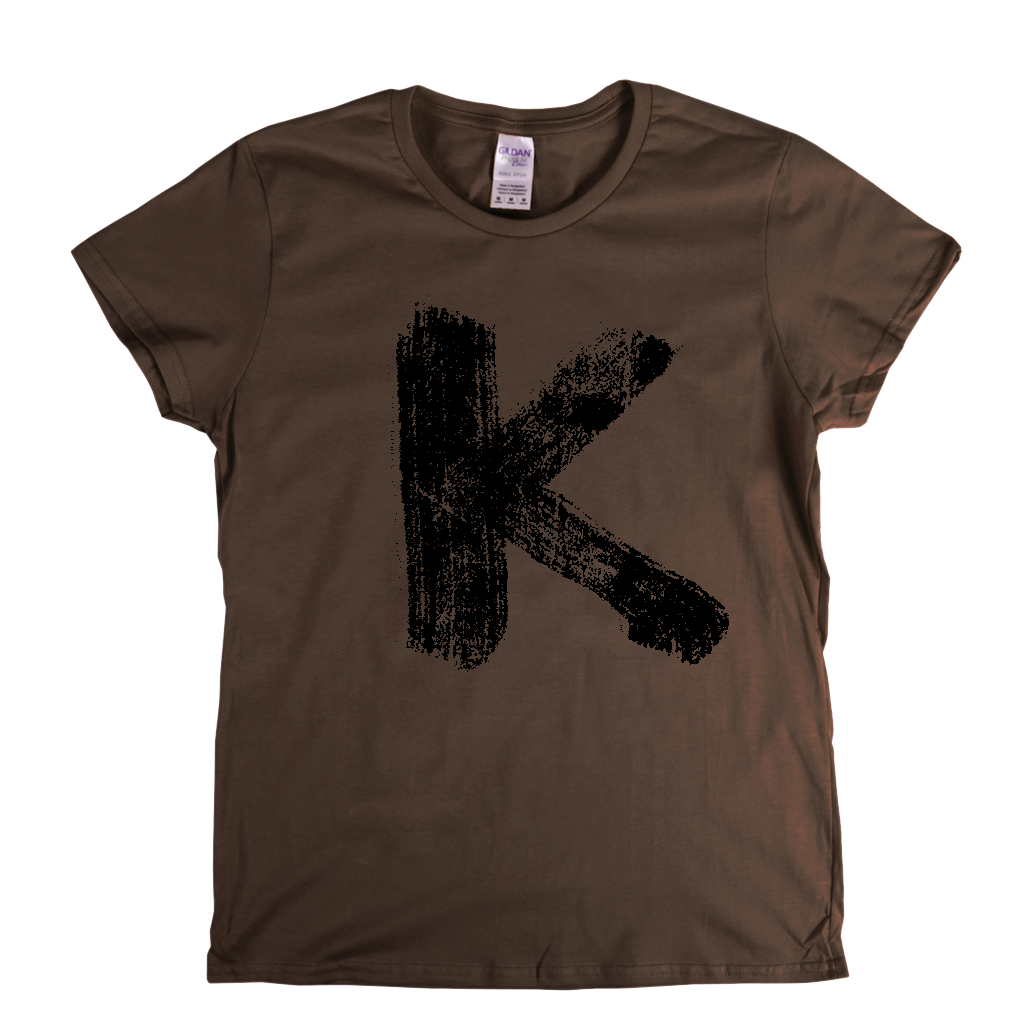 Letter K Womens T-Shirt