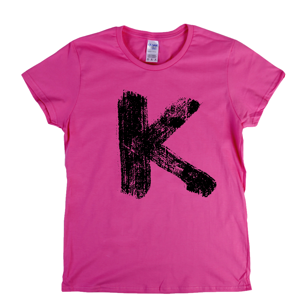 Letter K Womens T-Shirt