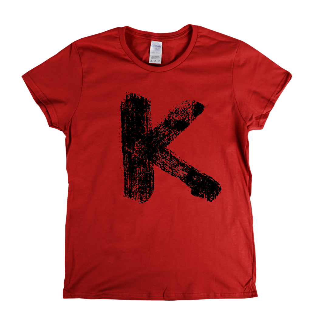 Letter K Womens T-Shirt