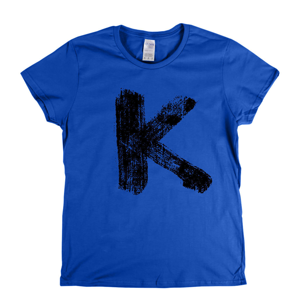Letter K Womens T-Shirt