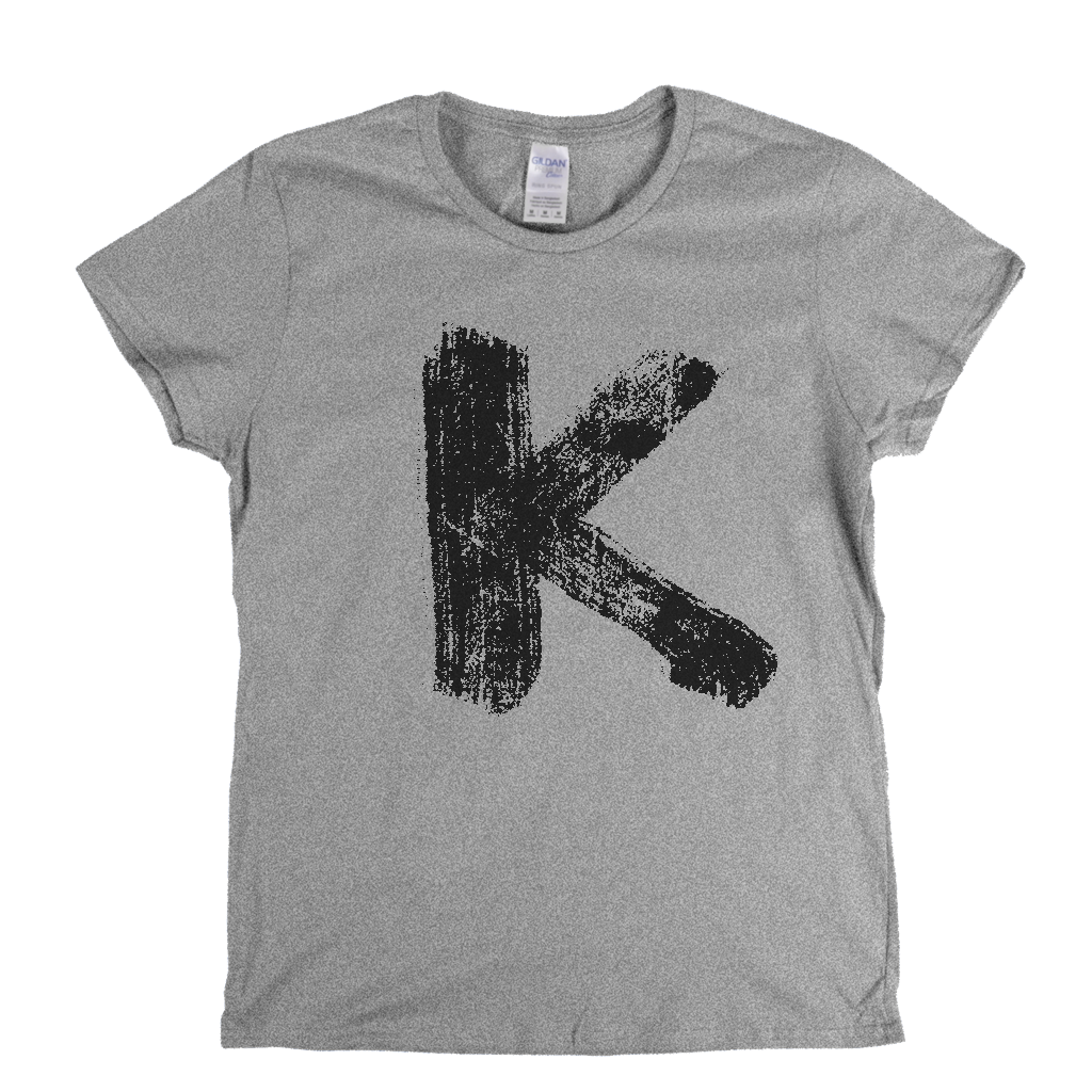 Letter K Womens T-Shirt