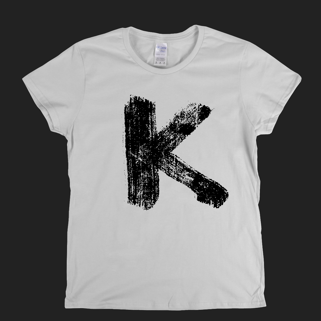 Letter K Womens T-Shirt