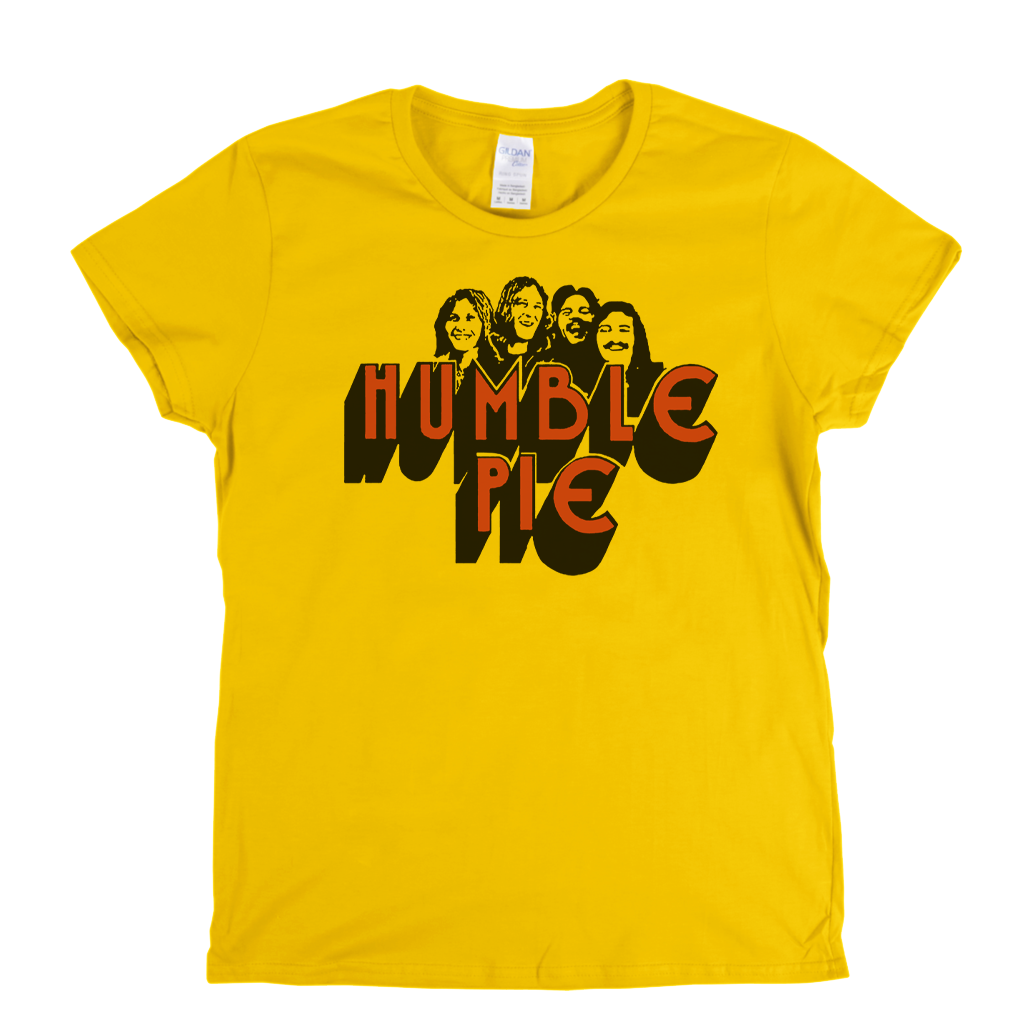 Humble Pie Portrait Womens T-Shirt
